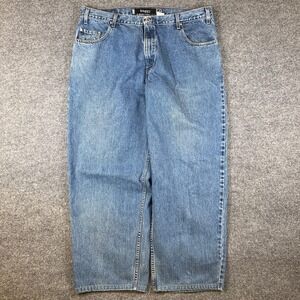 Vintage Levis SilverTab BAGGY Jeans Mens 42x32 Blue Denim Y2K Grunge